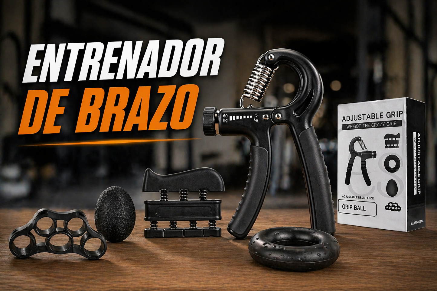 KIT EJERCITADOR DE ANTEBRAZO HAND POWER