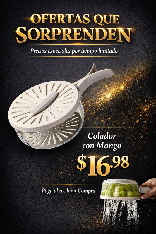 Escurridor 2 en 1 con tapa drenaje EASYWASH