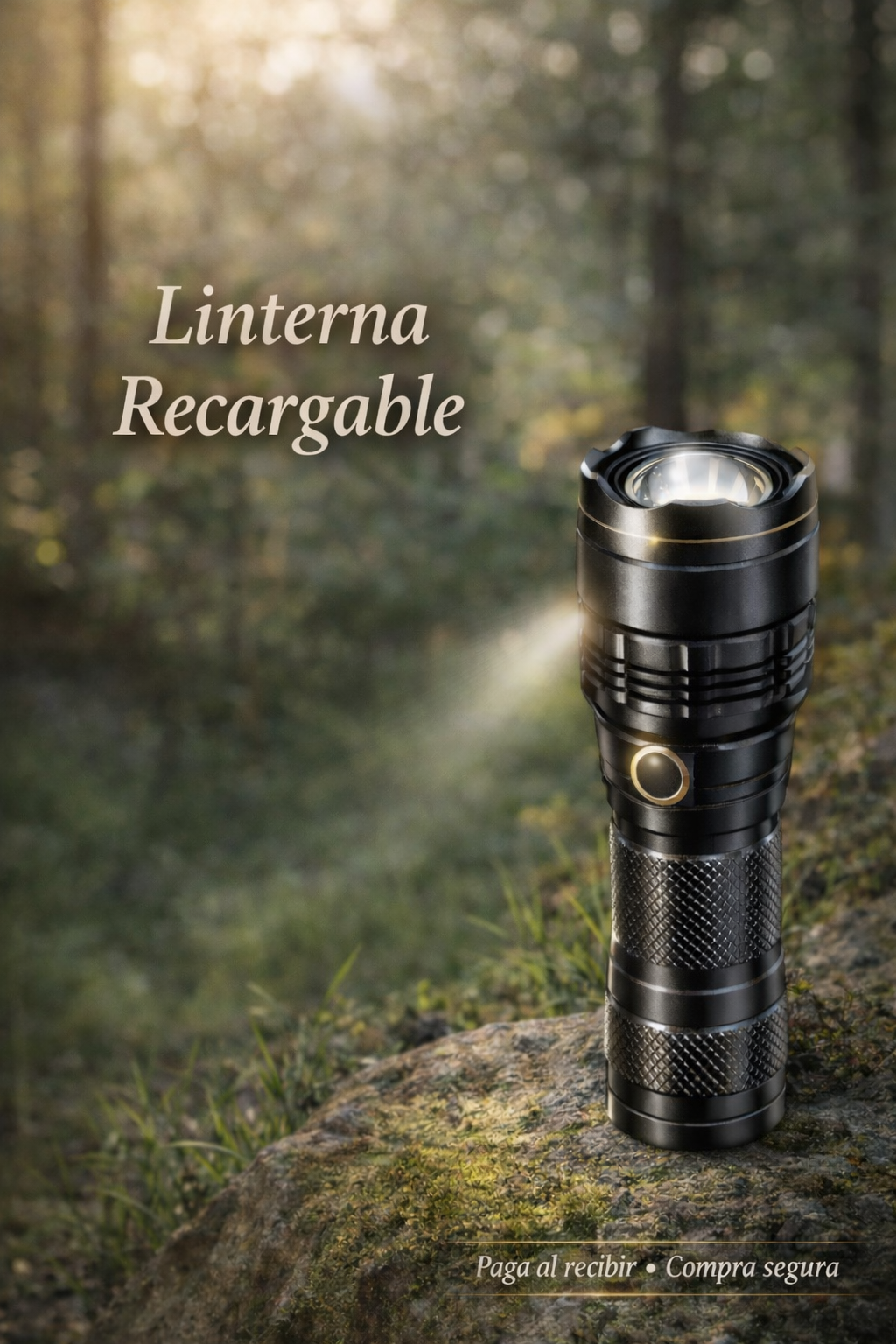 1000M LINTERNA RECARGABLE FLASHPOWER