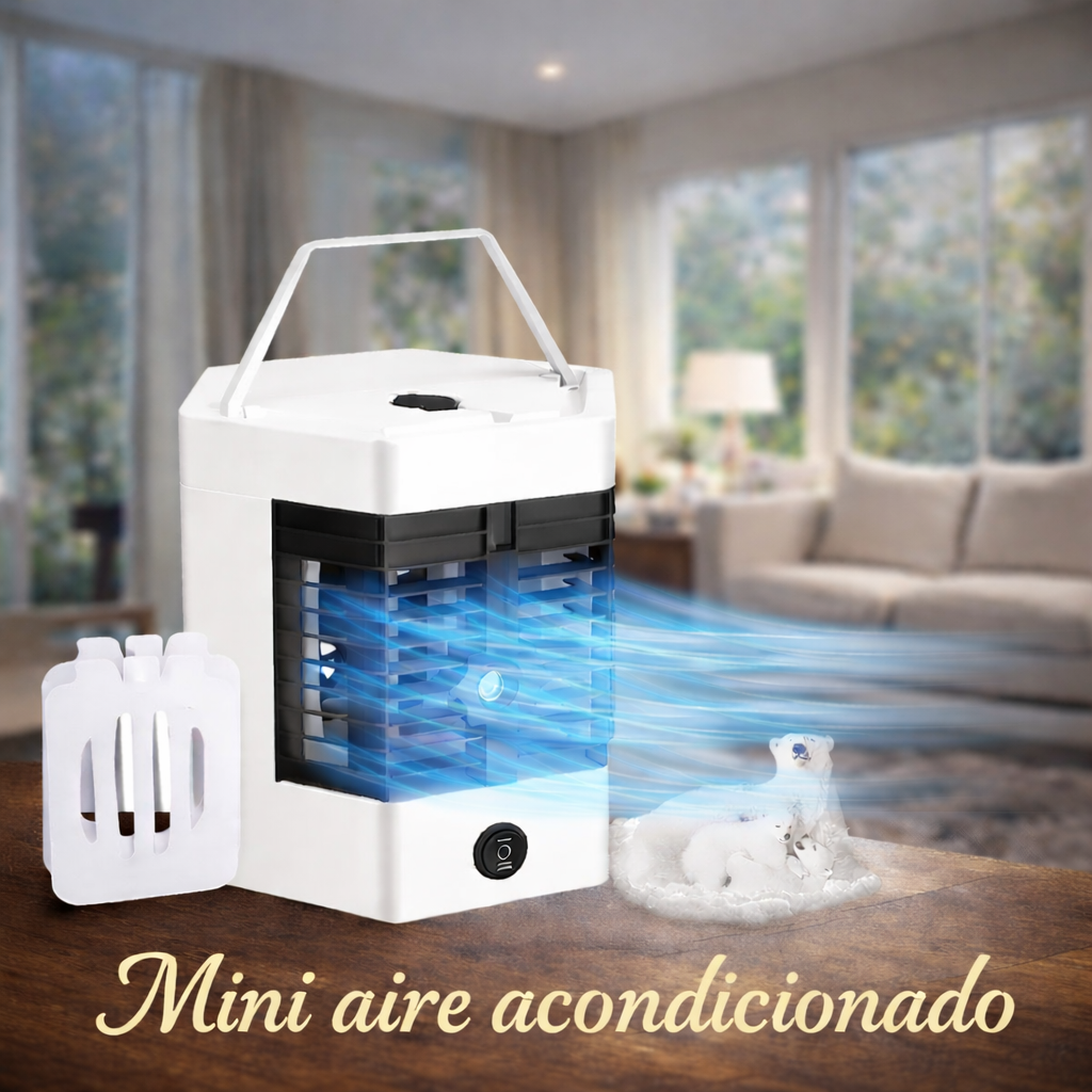 Mini aire acondicionado portátil MINI COOL FREZEER