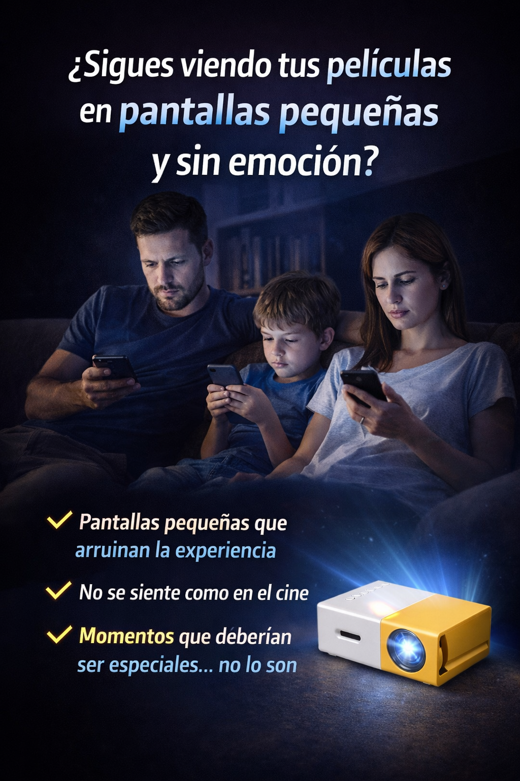 MINI PROYECTOR LED CineBox Pro