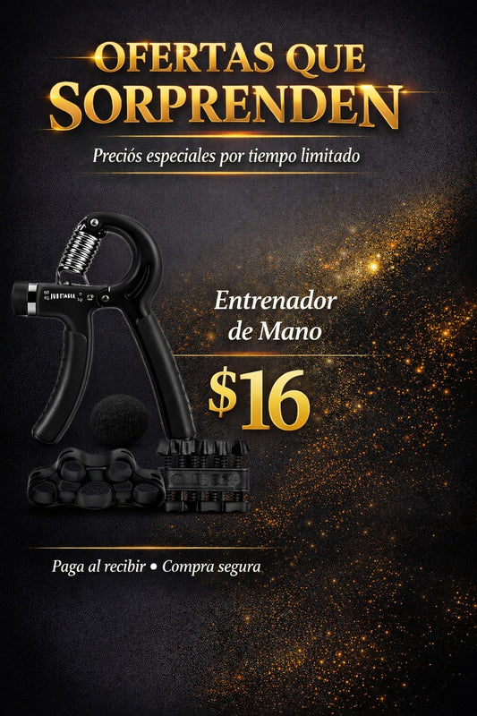 KIT EJERCITADOR DE ANTEBRAZO HAND POWER