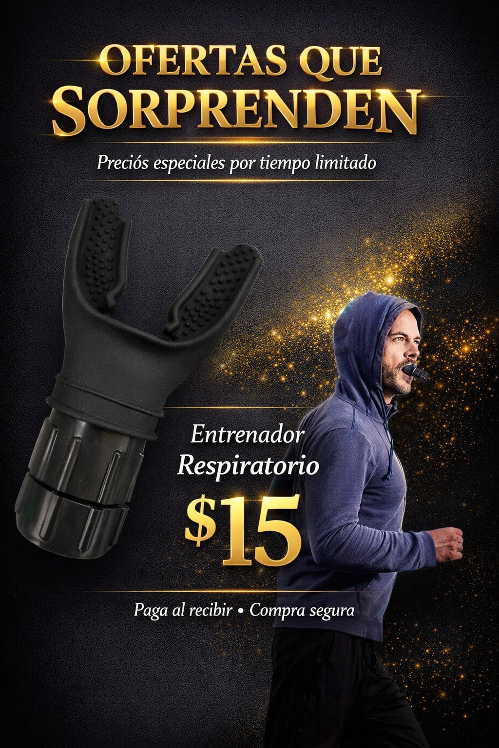 Entrenador de Respiración Ejercicio AIRFLOW MASTER