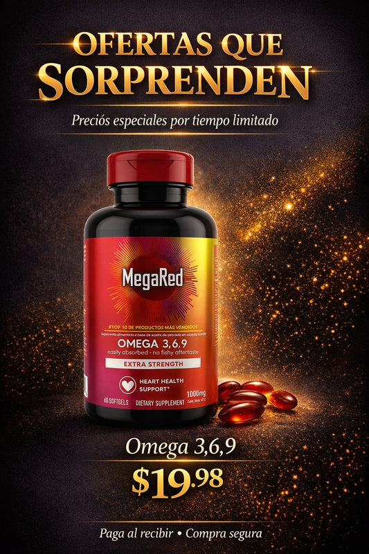 MegaRed OMEGA 3 6 9 OMEGA VITAL ELITE