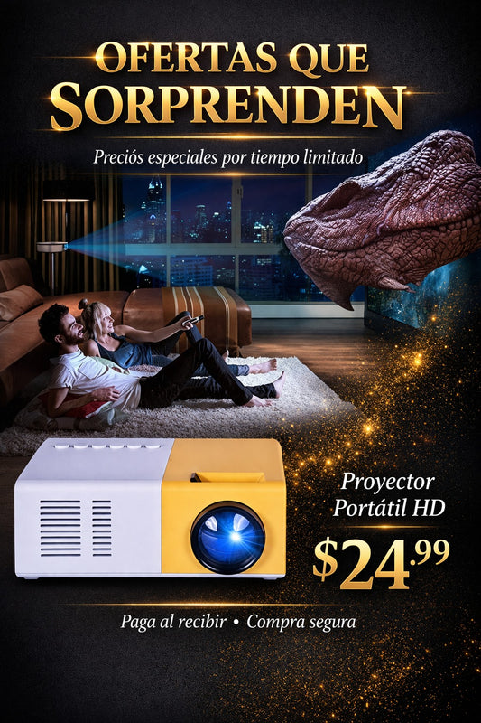 MINI PROYECTOR LED CineBox Pro