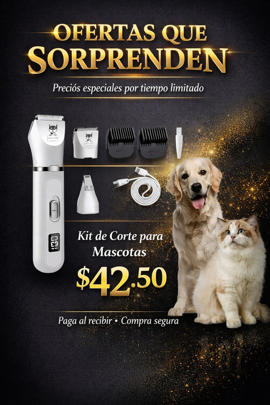 RASURADOR MAQUINA CORTA PELO DE MASCOTAS PETSTYLE CLIPPER