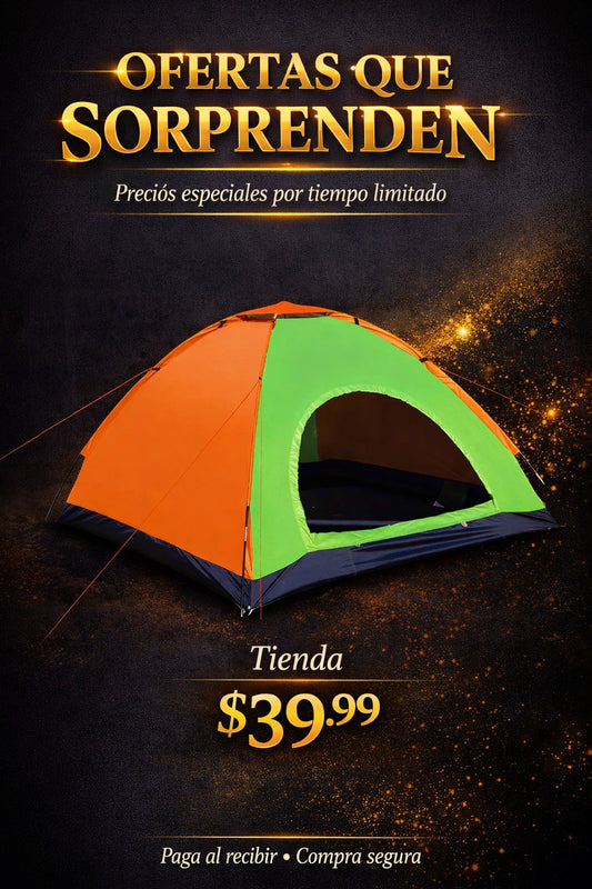 CAMPING CARPA 2 PERSONAS XTREMECAMP PRO