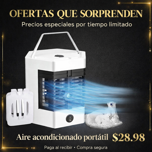 Mini aire acondicionado portátil MINI COOL FREZEER